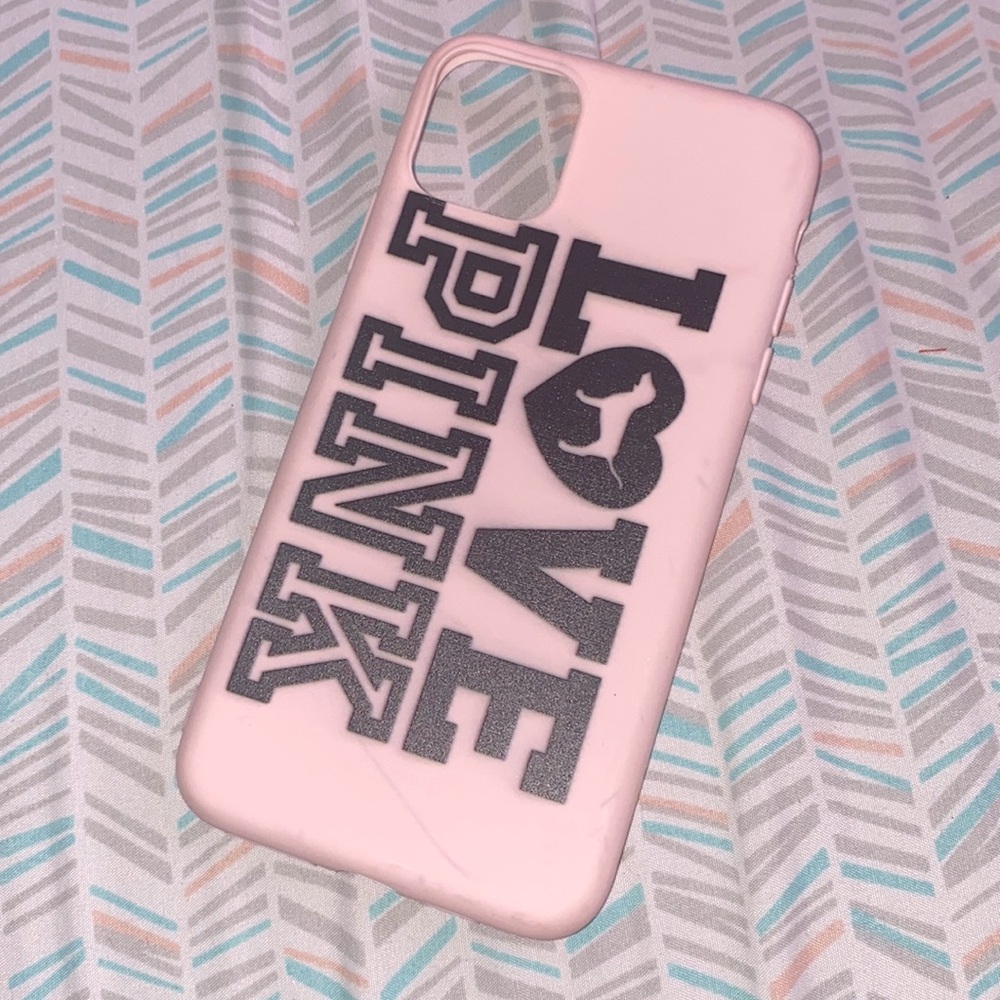 “Love pink” iphone 11 pro max case